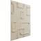 Ekena Millwork 11 7/8in. W x 11 7/8in. H Oslo EnduraWall Decorative 3D Wall Panel Covers 0.98 Sq. Ft. WP12X12OSEPE - alternate 4
